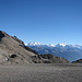 Im Vordergrund Mont Bonvin, im Hintergrund die Walliser Alpen