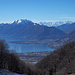 Locarno, Lago Maggiore und Walliser Alpen