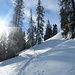 Winterlandschaft am Furggelenstock