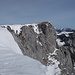 Blick vom Gipfel P.2078 zum Gipfel P.2077.