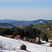 beim Aufstieg zum Kaienspitz wird die Sicht zur Stadt St. Gallen immer besser.