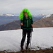 La Diva "Leonarda" in vetta.