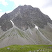 Nochmal die Kuppkarlesspitze. Von unten sehr schwierig auszumachen, wo denn der Gipfel ist. Ich vermute, eher rechts hinten...