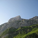 Am Beginn der alpinen Wanderroute über den Nasenlöchersteig, über den man rechts vom Öhrli zum Öhrlisattel oder Höch-Nideri-Sattel kommt