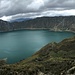 Panoramablick vom Mirador auf die Laguna Quilotoa