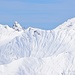 Von der Carschinahütte in östlicher Richtung fotografiert. Die Gipfelmarkierung fällt mir allerdings etwas schwer.