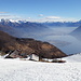 Vista verso nord dall'Alpe di Naccio