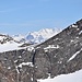 Monte Rosa parzialmente nascosto