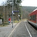 Start an der Bahnstation Monbach-Neuhausen.