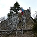 auf den letzten Metern zum Hürleni Westgipfel