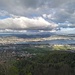 Blick vom Uetliberg auf Zürich und den Zürichsee
