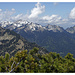 zentrale Ammergauer Alpen mit Hochplatte und Scheinbergspitze