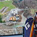 Rückblick zur Talstation - gleich wird es noch ein kleines bisschen steiler :-P