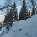 Primi ruderi. Pianca Bella 