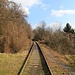 Bahnstrecke, Blick Richtung Děčín
