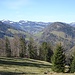 Blick zu unseren Höger: Schnebelhorn, Chrüzegg und Tweralpspitz