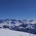 Vom Gipfel bietet sich dieser schöne Bernina-Blick