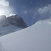 Eine erste Wolkenlücke am Piz Polaschin
