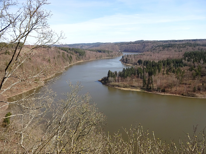 Blick über die Saale - Fotos [hikr.org]