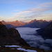Nebel im Verzascatal, Sonne über Monte Zucchero und Co und den Berner 4000ern