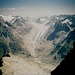 Monte Gelè ... panorama sul Glacier d'Otemma