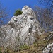 Felsen über der Benediktushöhle