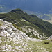 schöner Tiefblick in die Leutasch
