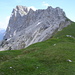 ein relativ wildes Massiv, die Gehrenspitze, welches aber auf einem Wanderweg leicht erreichbar ist