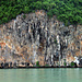 Skurille Felsformationen in der Phang-Nga-Bay.