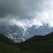 Obere Grindelwaldgletscher avec nuages menaçants
