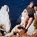 Marion e Martin, due simpatici climber austriaci, con cui arrampicammo nella selvaggia ed altissima scogliera di Buggerru e a Punta Pilocca, quest' ultima ben attrezzata a spit e famosa per la sua roccia realmente eccezionale...