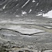 Erosion im Bereich der Zunge des Oberaargletschers