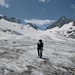 Der Oberaargletscher. Unten lang und flach