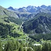 salendo verso Sitten : panoramica su Alpe Gabiet, Alpe Mos e Col d'Olen