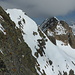 Blick von der Rippe zum Mittelgipfel und zum Ritzlihorn