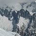 Gelmerhörner und -spitzen von der Einfahrt ins Rindertalcouloir aus, rechts oben der Alpliturm