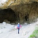 An der imposanten Jägerhaushöhle
