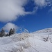 von Wind und Kälte bearbeitete Winterlandschaft 2