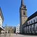 "Der Platz des himmlischen Friedens" neben dem höchsten Münsterturm am Bodensee (82 m) ist derzeit nur bei den Märkten am Mittwoch und Samstag bevölkert. Der beliebte Abendmarkt den Sommer über wurde abgesagt.