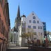Das Österreichische Schlösschen vor dem Münster beherbergt heute die Stadtbibliothek