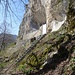 Zugang zur Burgruine Riedfluh.