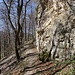 Zurück auf dem Zugangsweglein.