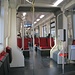 Glücklicherweise ist die Bahn so leer, dass keine Infektionsgefahr besteht. Die Bahn wurde bis Karlsruhe auch nicht voller.