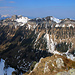 Gemmenalphorn (2061,3m): Gipfelaussicht zum Sigriswiler Rothorn (2051m) und Mittaghorn (2014m).