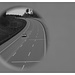 da hat die Polizei ein Loch in der Autobahnbrücke gelassen