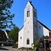 Die reformierte Kirche im Zentrum Frenkendorfs (333m). Ab hier ging es mit dem Fahhrad nach Wallbach am Rhein in Kanron Aargau.