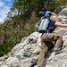 Im Aufstieg nach der "Holi Flue" auf dem Weg nach Hinter Brandberg.