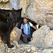 Austritt aus der Höhle.