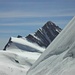 Gross Fiescherhorn von der Mönchsjochhütte gesehen