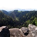 Blick vom Bergfried der Burgruine Wieladingen Richtung Schweizer Jura